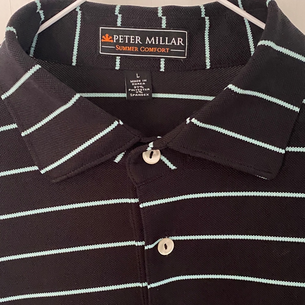Peter Millar Summer Comfort Shirt/ Large/ EUC